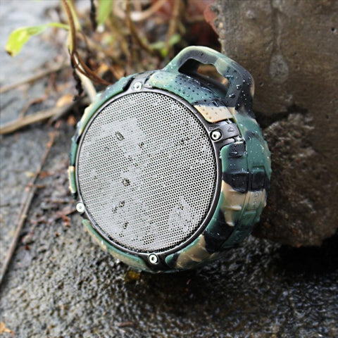 Camouflage Round Bluetooth