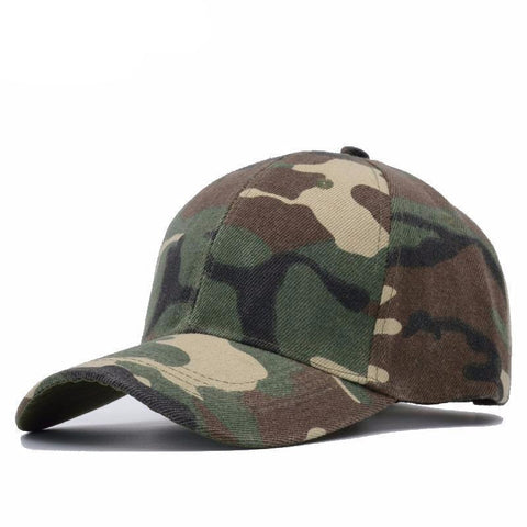 Snow Camo Baseball Cap