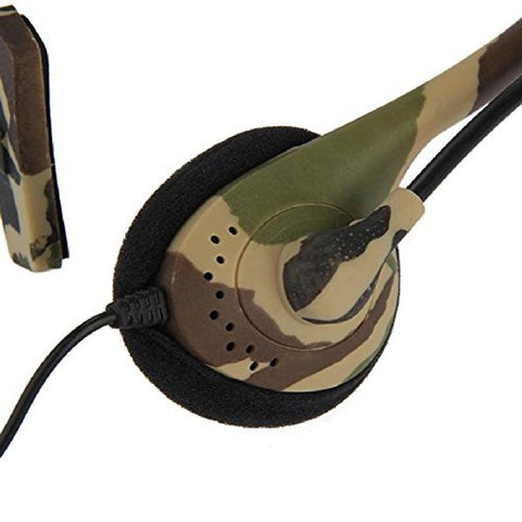 Camo Earphone With Mic for Xbox