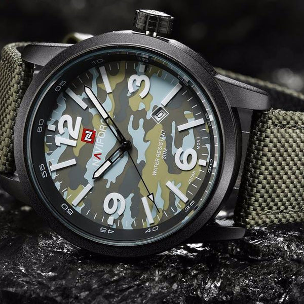 Camouflage Quartz Watch