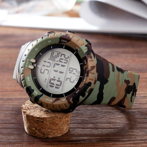 Camo Men's Digital Watch