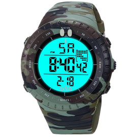 Camo Men's Digital Watch