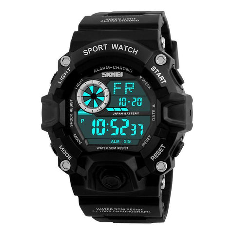 Camouflage Digital Wrist Watch