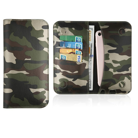 Fashion Camouflage Stand Wallet