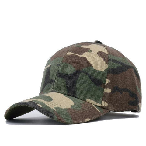 Snow Camo Baseball Cap